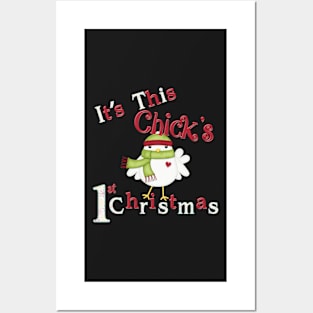 Christmas Products - Baby's First Christmas Posters and Art